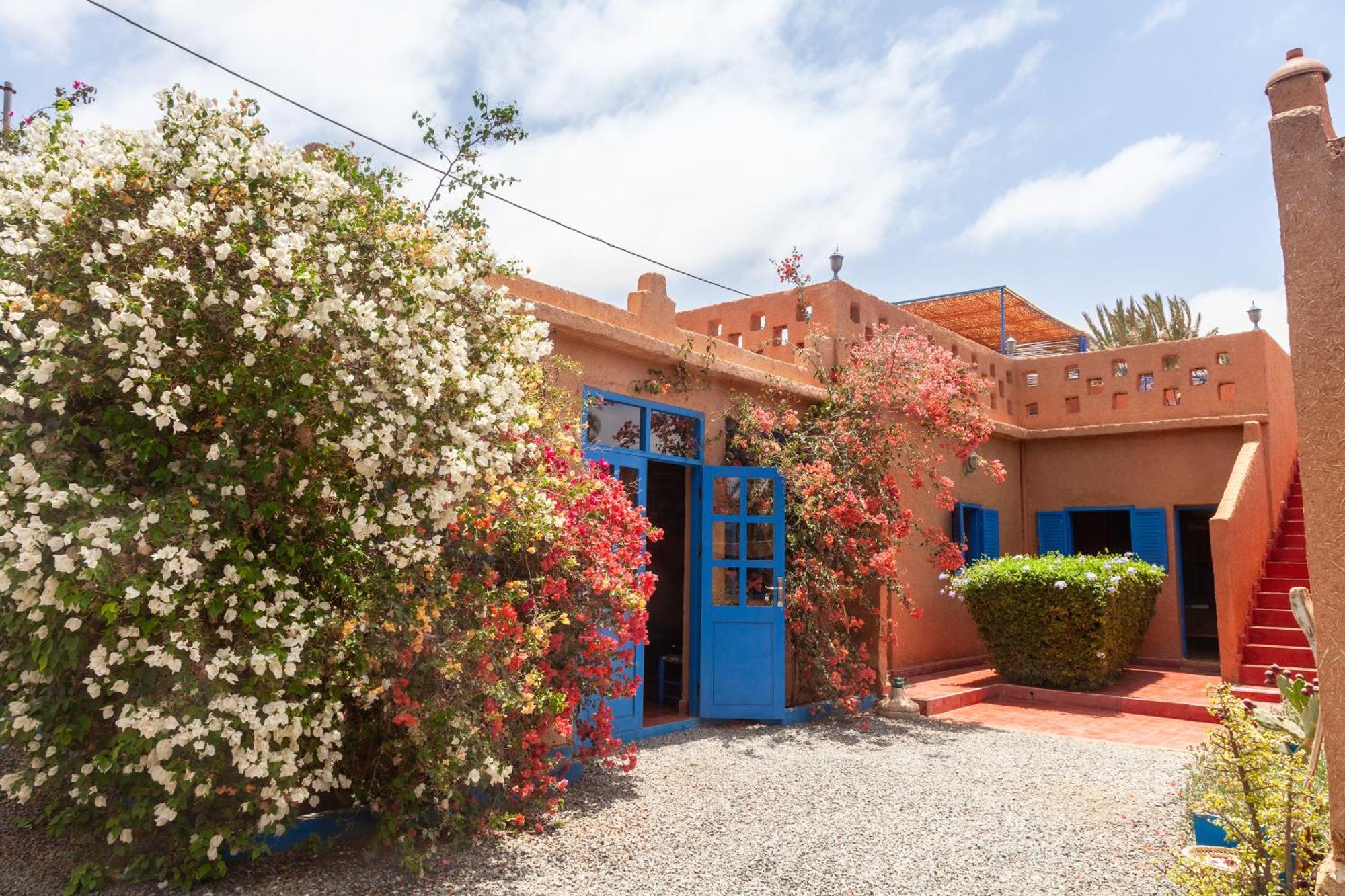 La Maison De L'Homme Bleu Aït Boukha Exteriör bild